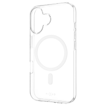 Průhledný silikonový kryt na mobil Apple iPhone 16 - Fixed MagStory AntiUV, MagSafe