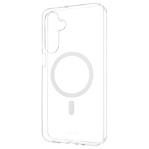 Průhledný silikonový kryt na mobil Samsung Galaxy A16 - Fixed MagStory AntiUV, MagSafe