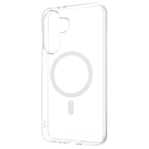 Průhledný silikonový kryt na mobil Samsung Galaxy A37 - Fixed MagStory AntiUV, MagSafe