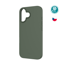 TPU gelový kryt FIXED ReStory pro Apple iPhone 16, zelený