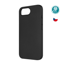Černý gelový kryt FIXED ReStory iPhone 16e / iPhone 17e