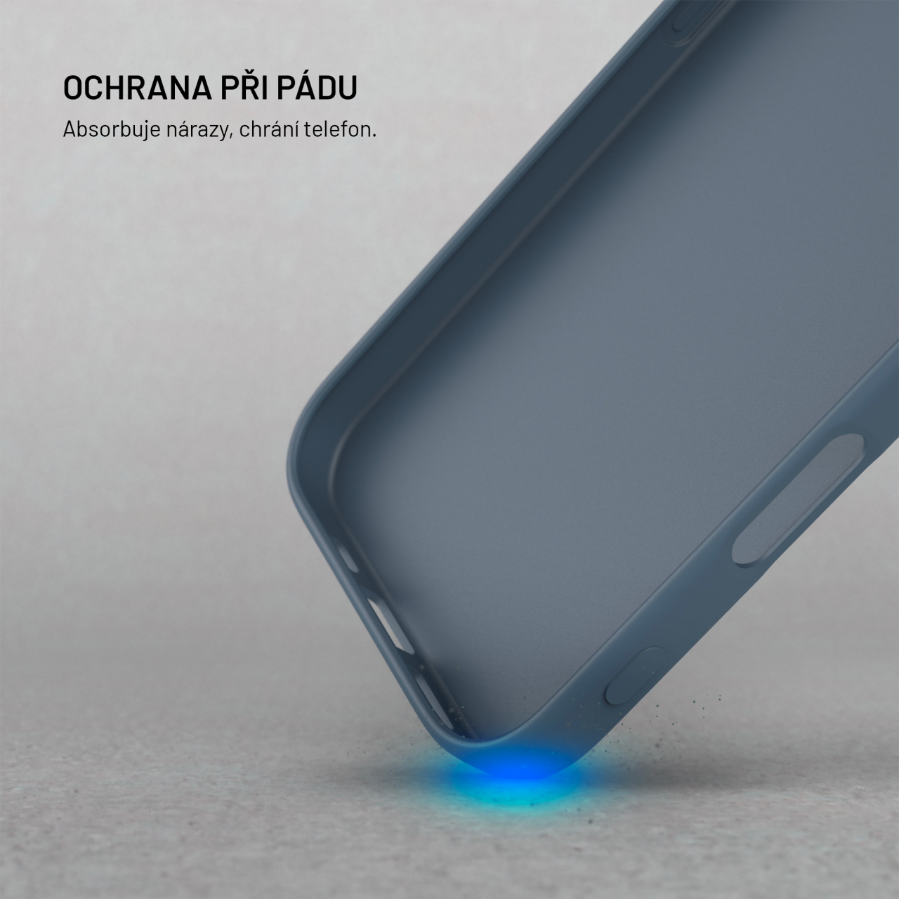 TPU gelový kryt FIXED ReStory pro Apple iPhone 13, modrý