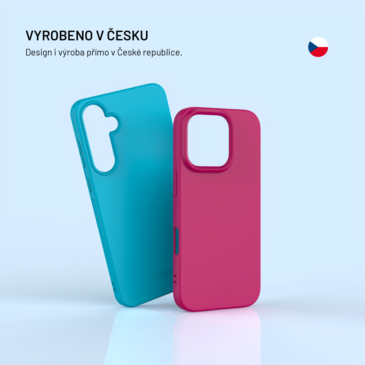 TPU gelový kryt FIXED ReStory pro Apple iPhone 13, modrý