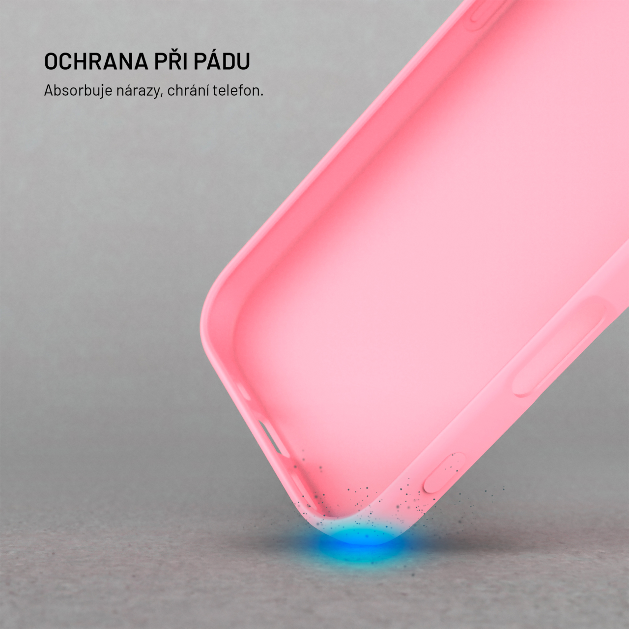TPU gelový kryt FIXED ReStory pro Apple iPhone 13, růžový