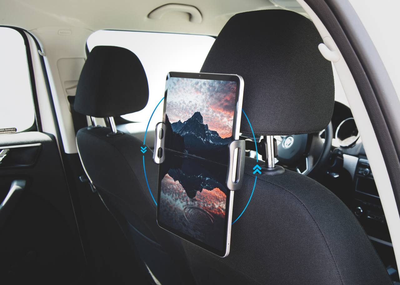 FIXED Univerzální držák pro tablety Tab Passenger s uchycením do opěrky hlavy