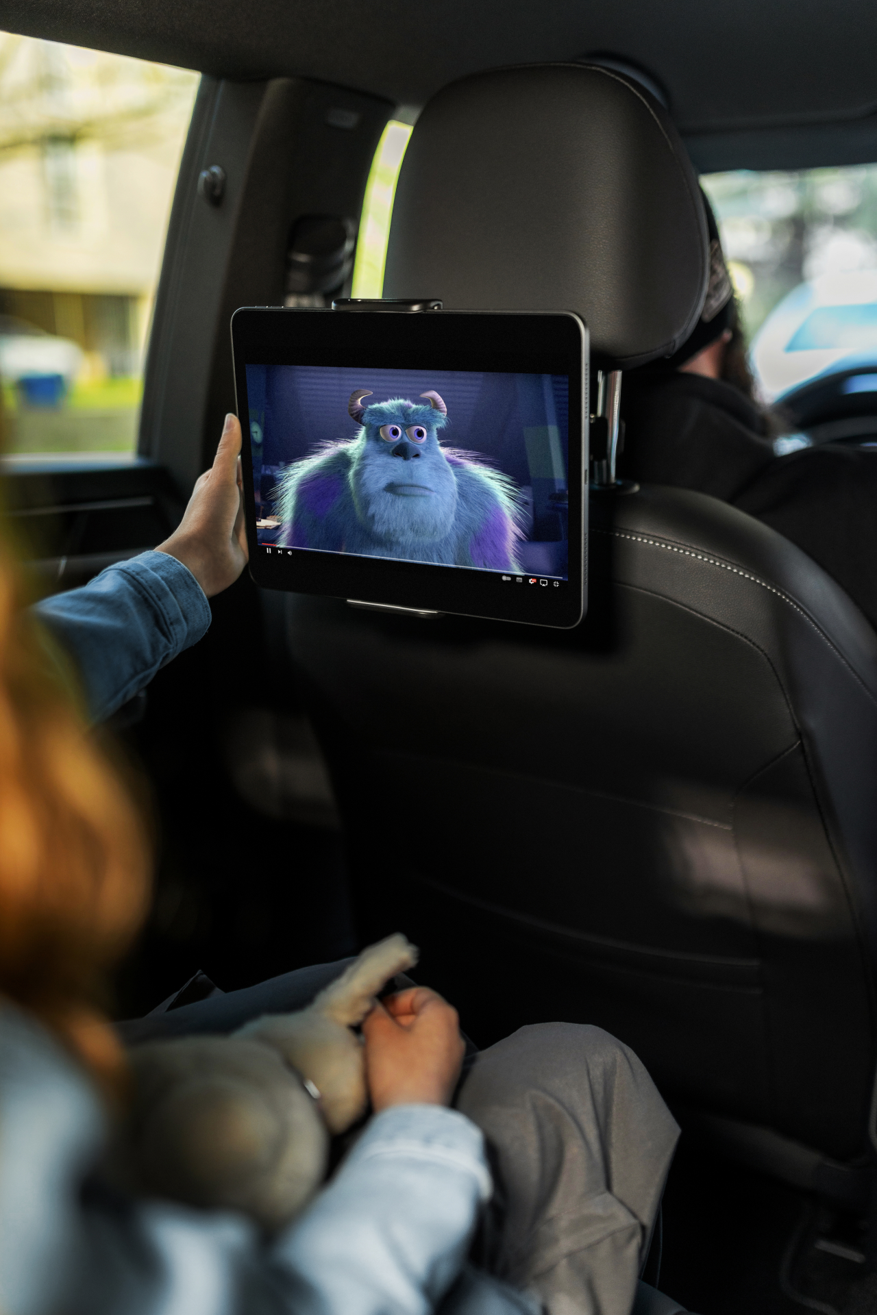 Univerzální držák pro tablety Tab Passenger 2 s uchycením do opěrky hlavy a s nastavitelným ramenem - Fixed, černý
