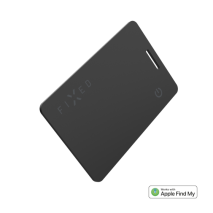 Smart tracker FIXED Tag Card 2 s podporou Find My, bezdrátové nabíjení, černý