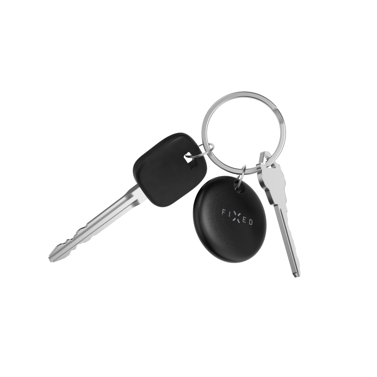 Smart tracker FIXED tag dual s podporou find my a find hub, černý