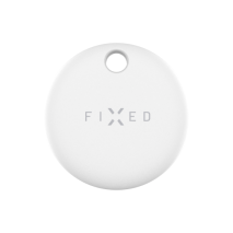 Smart tracker FIXED Tag Dual s podporou Find My a Find Hub, bílý