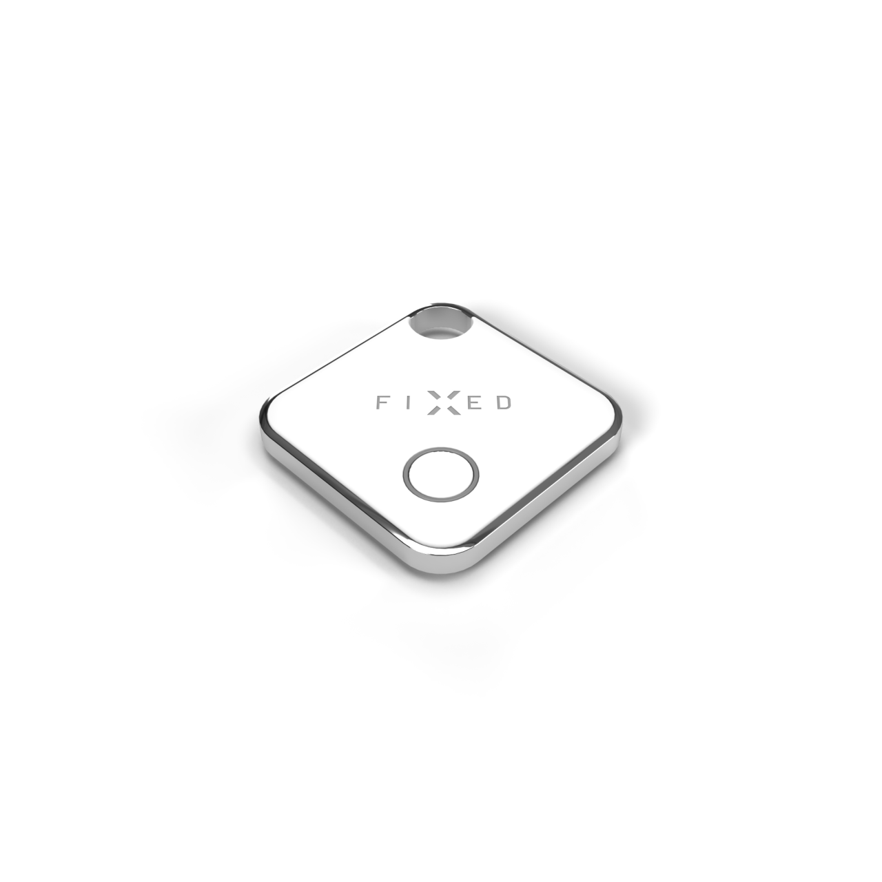 FIXED Smart tracker Tag s podporou Find My, bílý