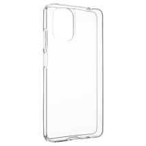 FIXED TPU gelový kryt Story pro Motorola Moto G04/G24/G04s/E14, čirý