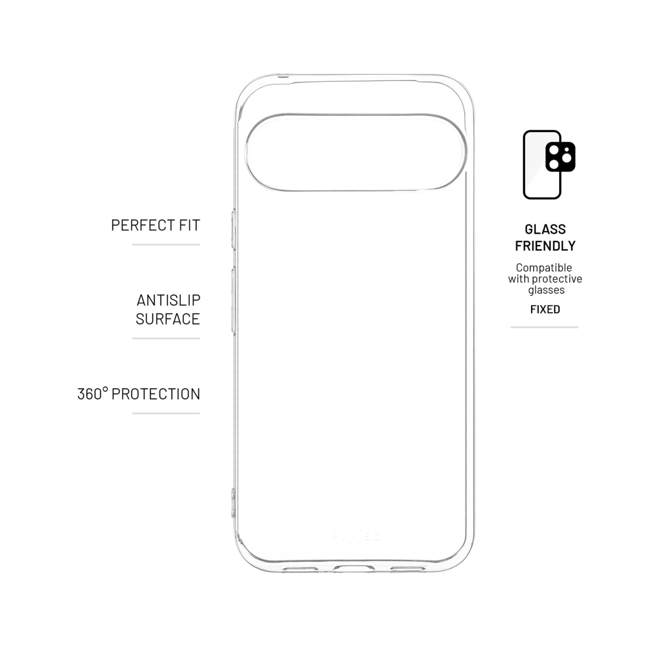 FIXED Story Pixel 10 Pro XL – čirý gelový kryt