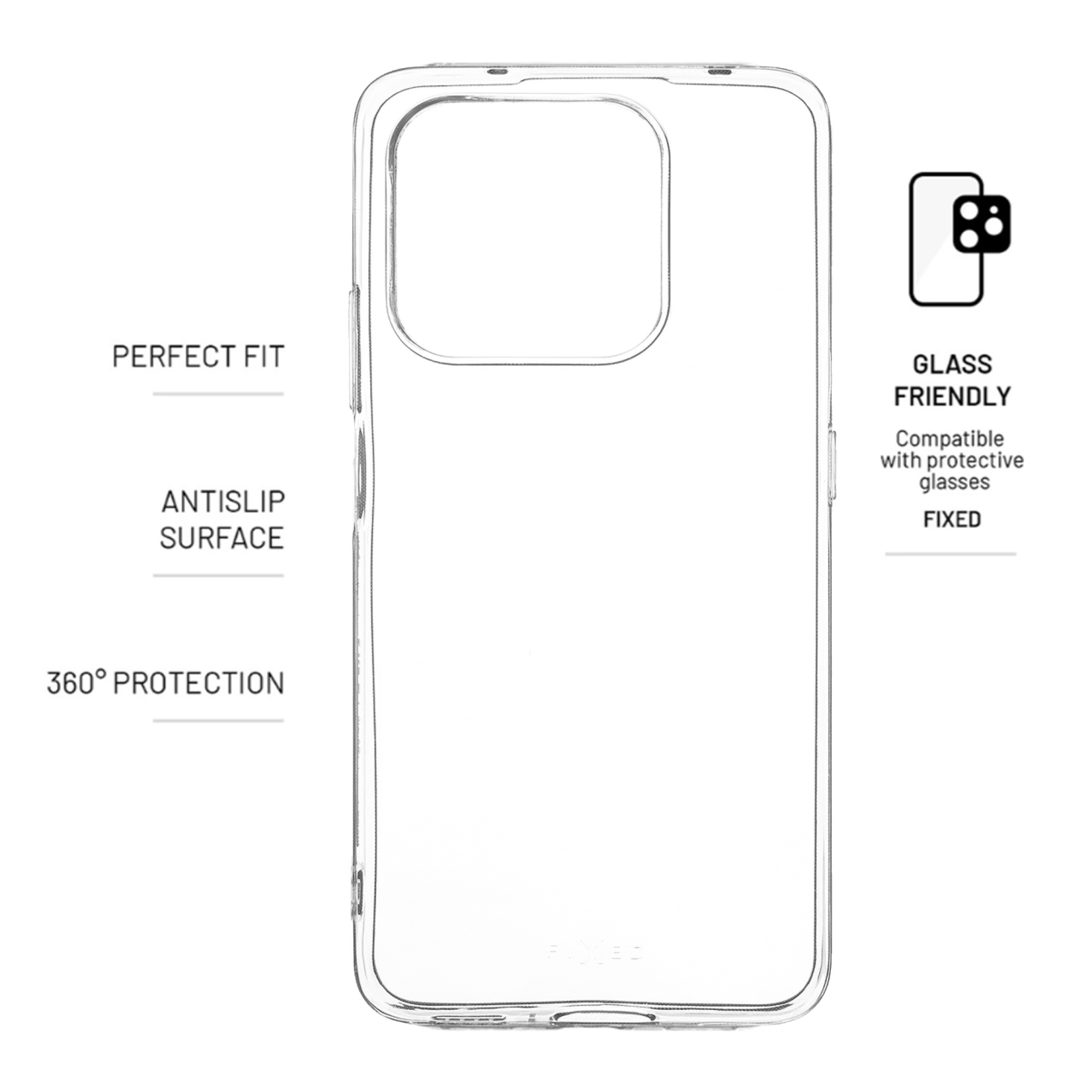 Kryt na mobil Honor X7d 4G FIXED Story TPU čirý