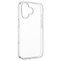 FIXED TPU gelový kryt Story AntiUV pro Apple iPhone 16, čirý