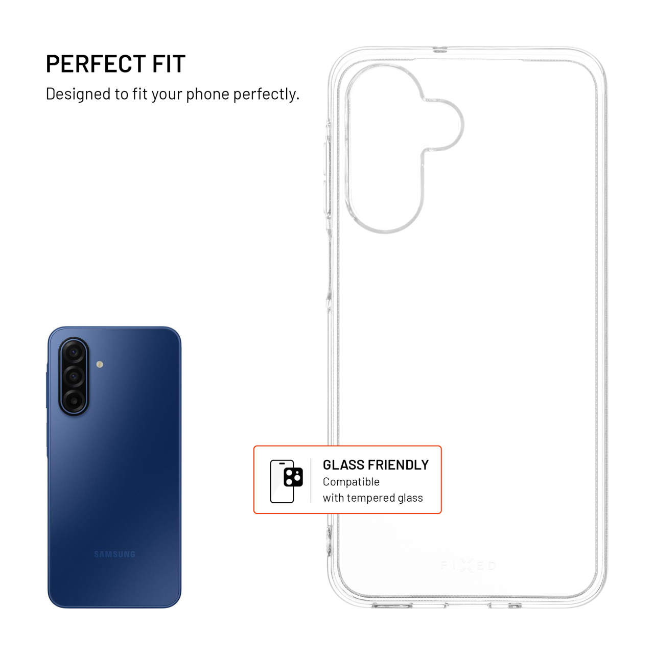 FIXED Story AntiUV kryt Samsung Galaxy A17 – čirý