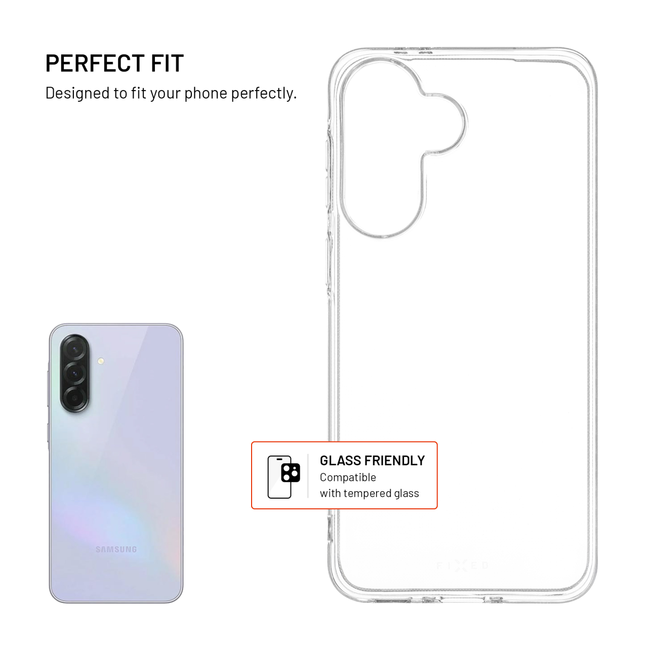 TPU kryt FIXED Story AntiUV Samsung Galaxy A37 5G