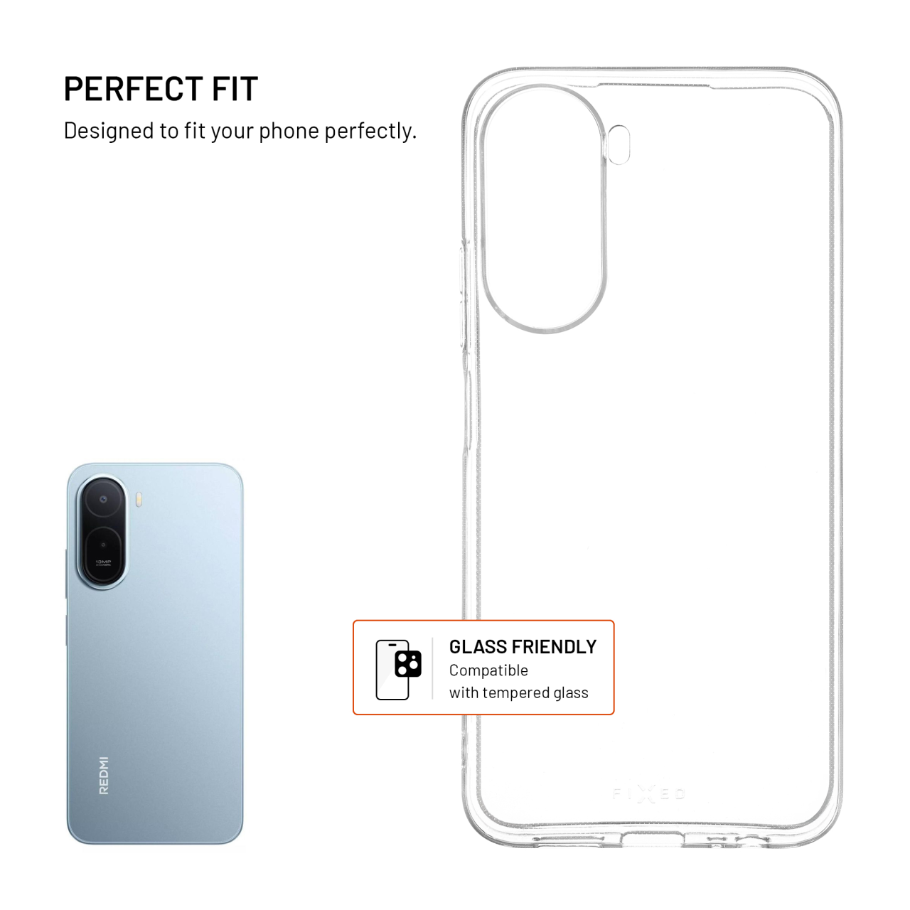 Kryt na mobil Xiaomi Redmi A7 Pro 4G FIXED Story AntiUV čirý