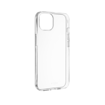 FIXED TPU gelový kryt Story AntiUV pro Apple iPhone 13, čirý