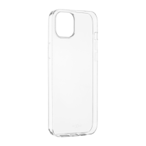 FIXED Ultratenký TPU gelový kryt Story Slim pro Apple iPhone 15, 0,6 mm, čirý