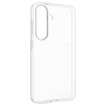 FIXED Ultratenký TPU gelový kryt Story Slim pro Samsung Galaxy S25, 0,6 mm, čirý