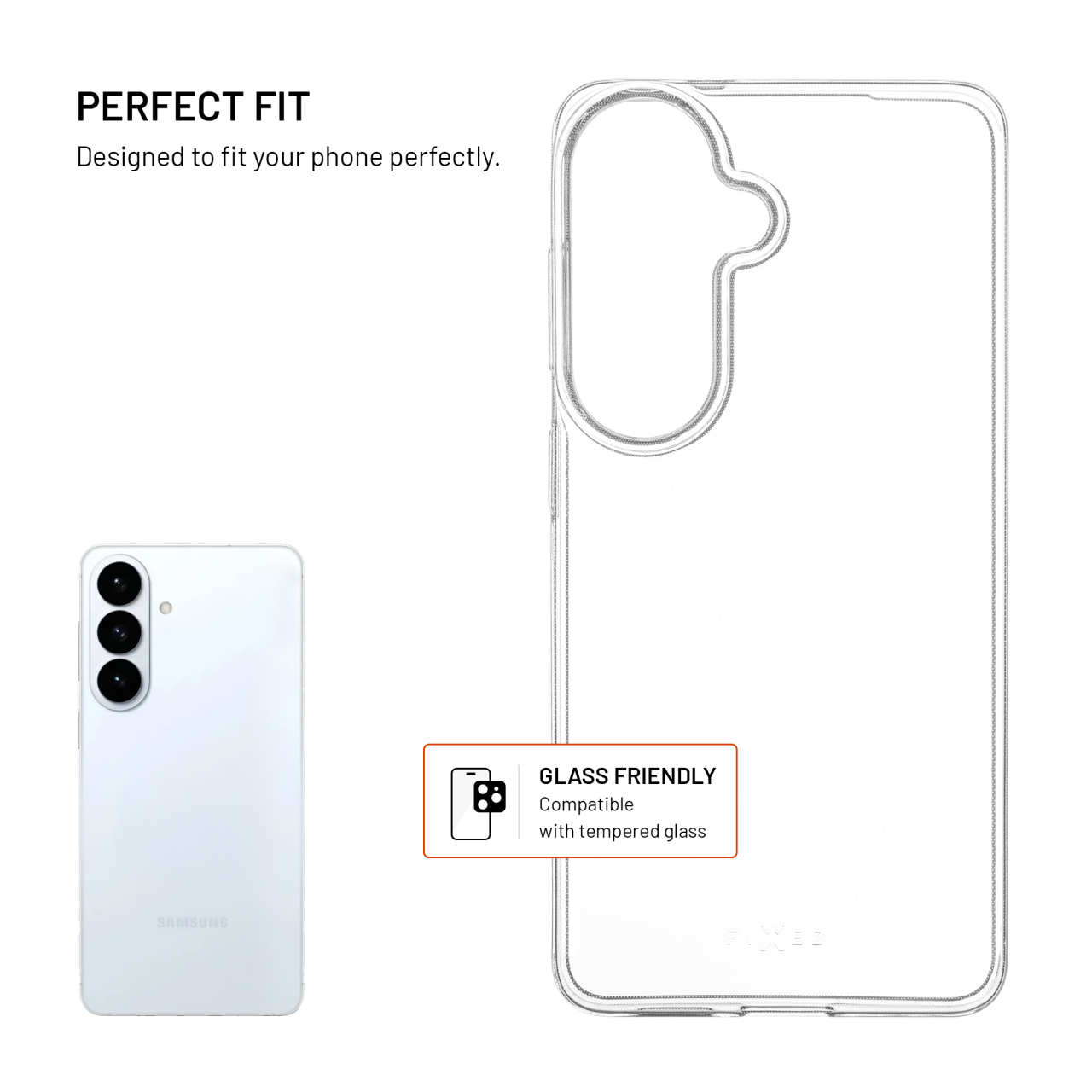 Ultratenký TPU gelový kryt FIXED Story Slim pro Samsung Galaxy S26, 0,6 mm, čirý