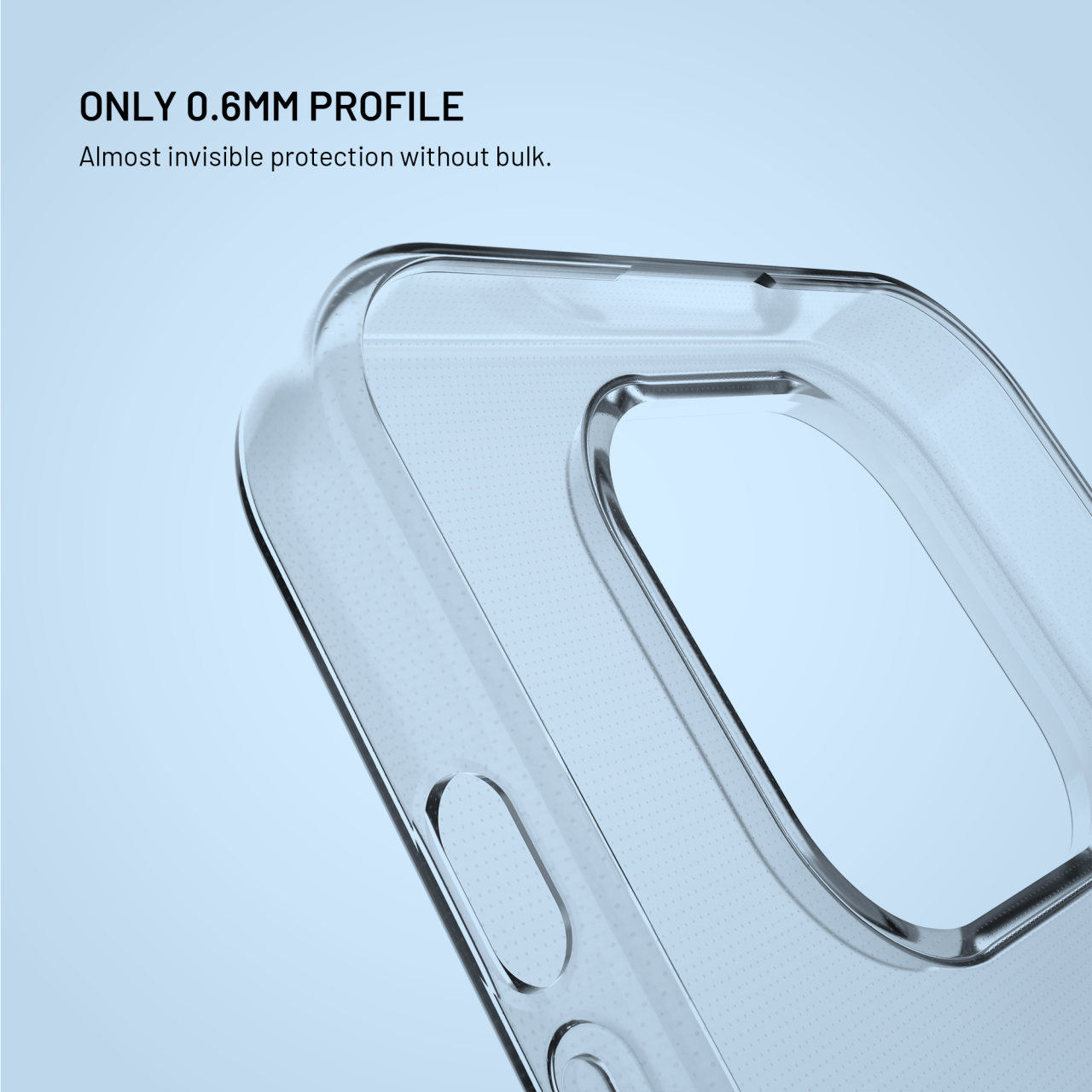 FIXED Ultratenký TPU gelový kryt Story Slim pro Samsung Galaxy A52/A52 5G/A52s 5G, 0,6 mm, čirý