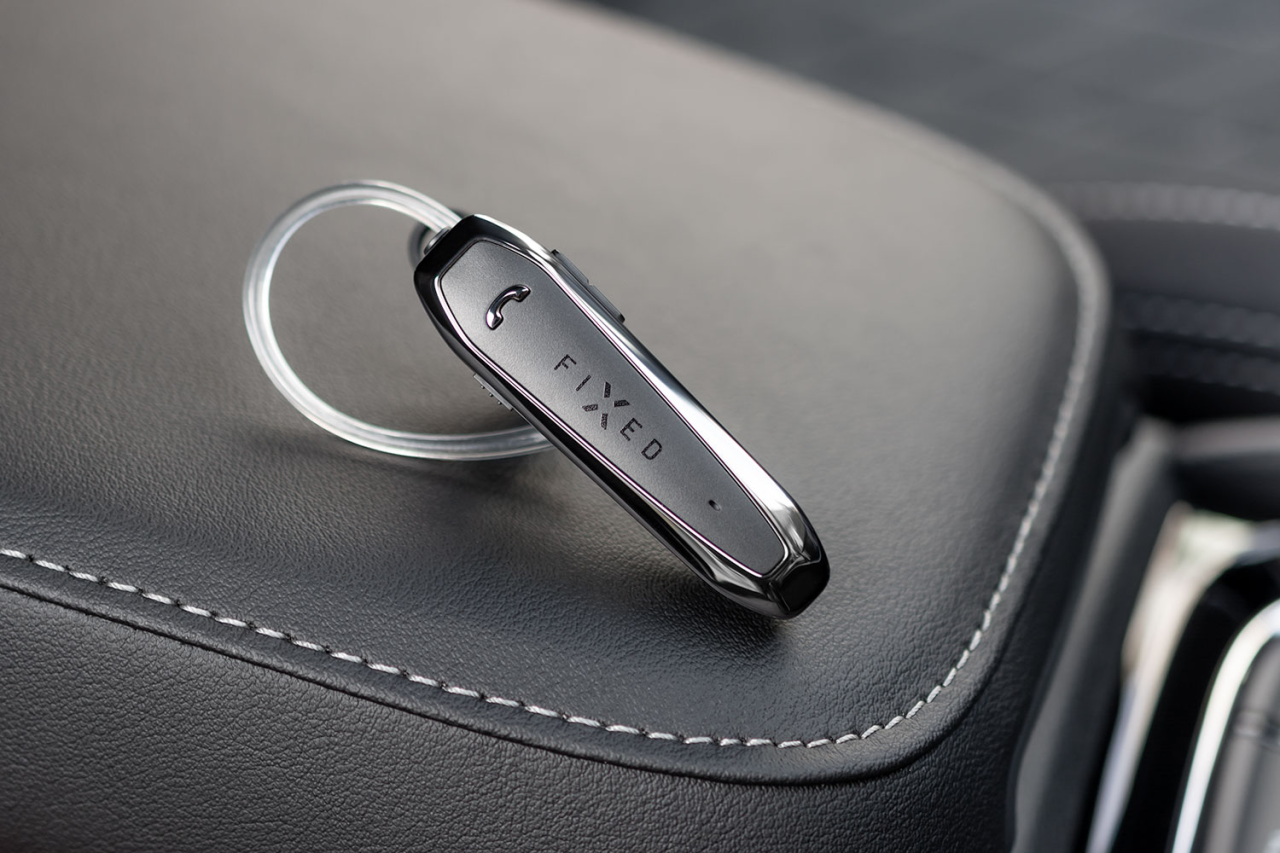 FIXED Bluetooth headset Talk, černý