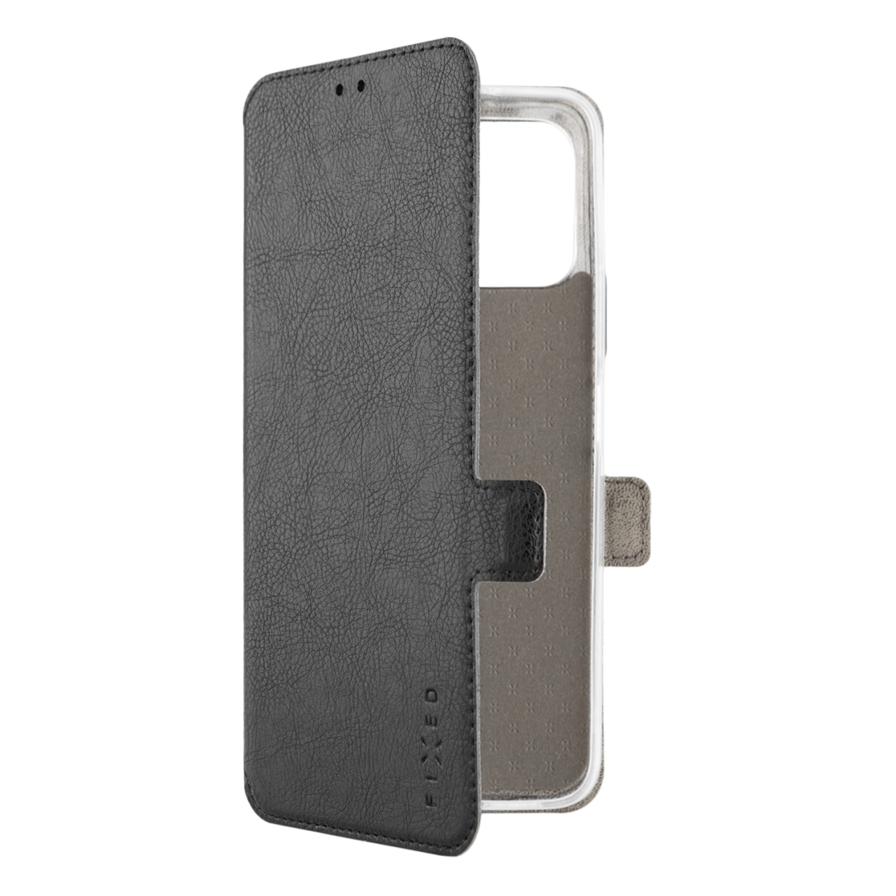 FIXED Tenké pouzdro typu kniha Topic pro Honor X8 5G/X6/70 Lite 5G, černé