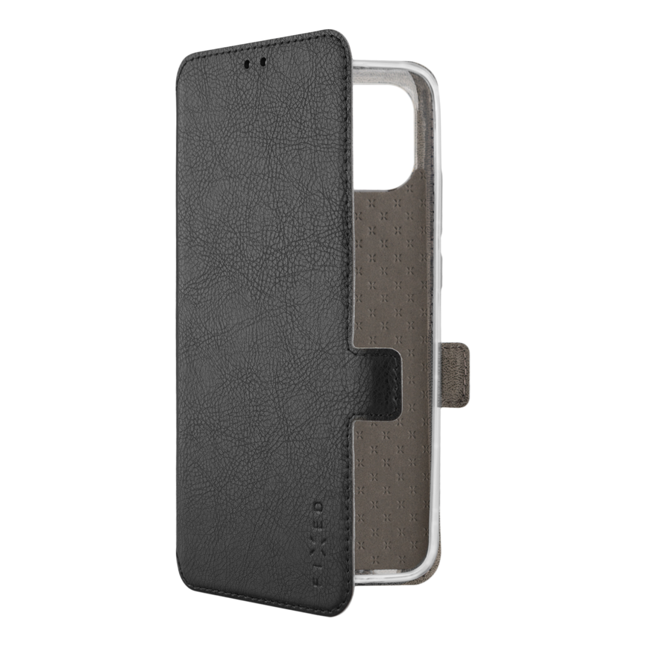 FIXED Tenké pouzdro typu kniha Topic pro Xiaomi Redmi A1/A1S/A1+/A2/A2+, černé