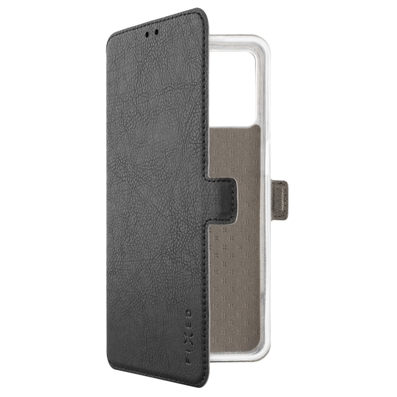 FIXED Tenké pouzdro typu kniha Topic pro Motorola Moto G13, černé
