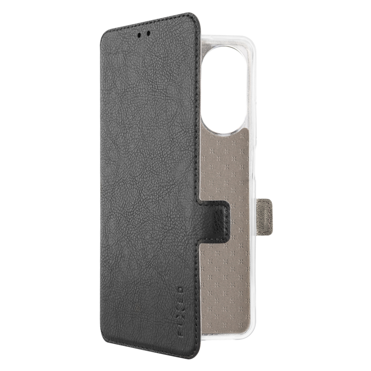 FIXED Tenké pouzdro typu kniha Topic pro Realme C55, černé