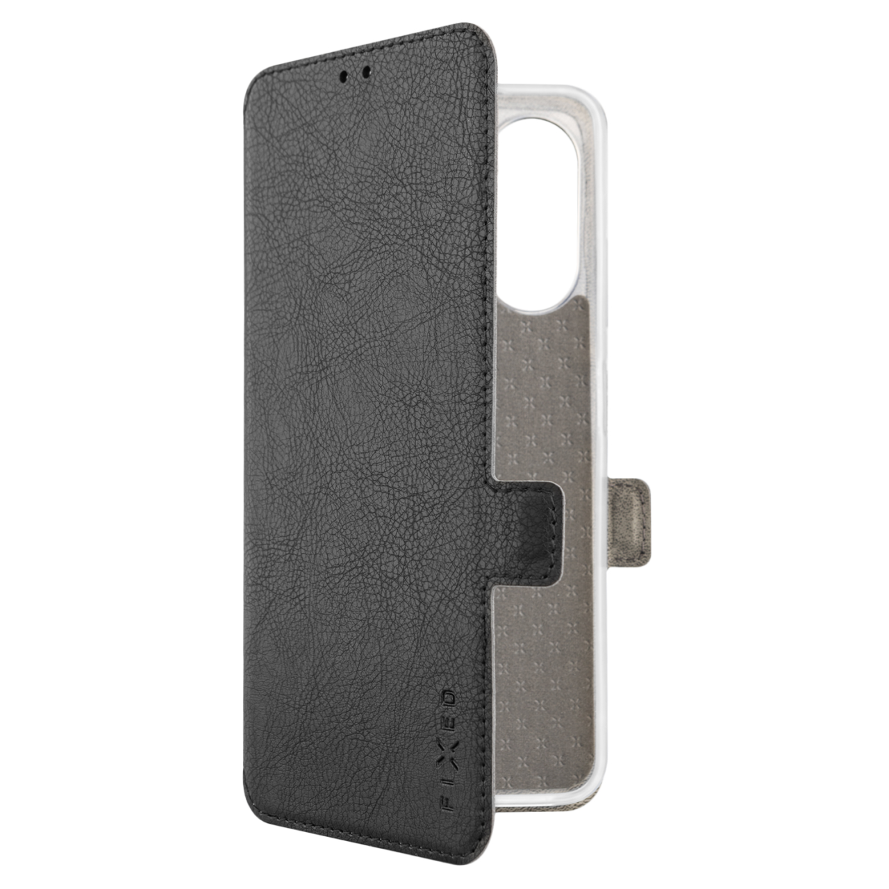 FIXED Tenké pouzdro typu kniha Topic pro Infinix Hot 30i, černé