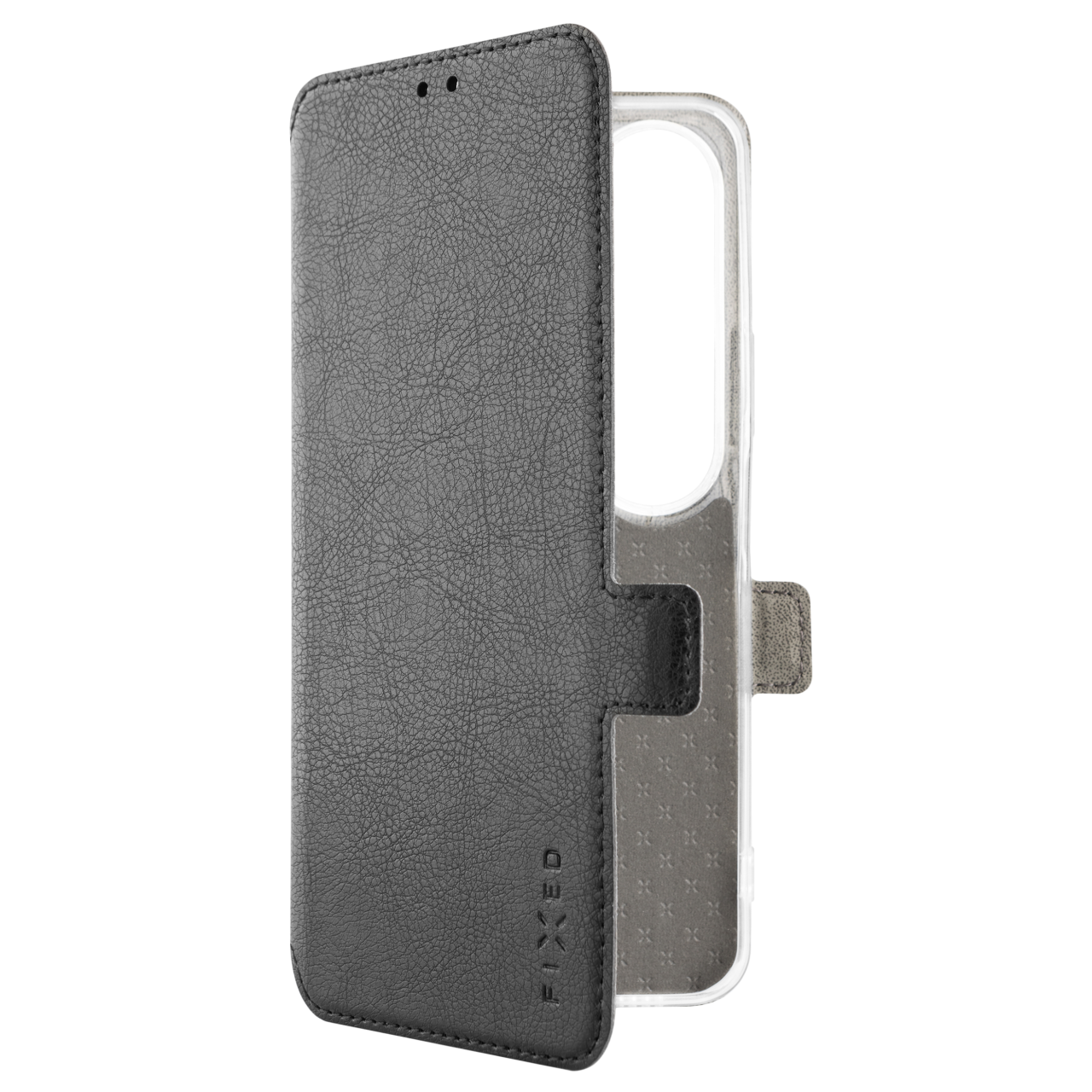 FIXED Tenké pouzdro typu kniha Topic pro Honor Play 40 5G, černé