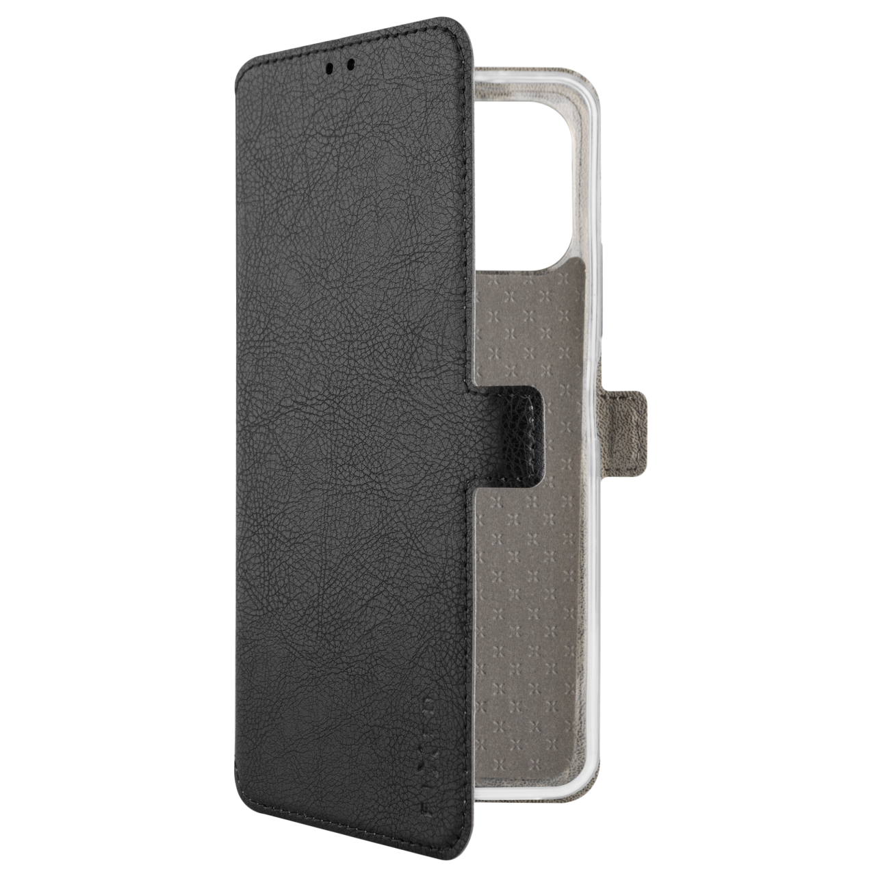 FIXED Tenké pouzdro typu kniha Topic pro Xiaomi Redmi Note 12R, černé