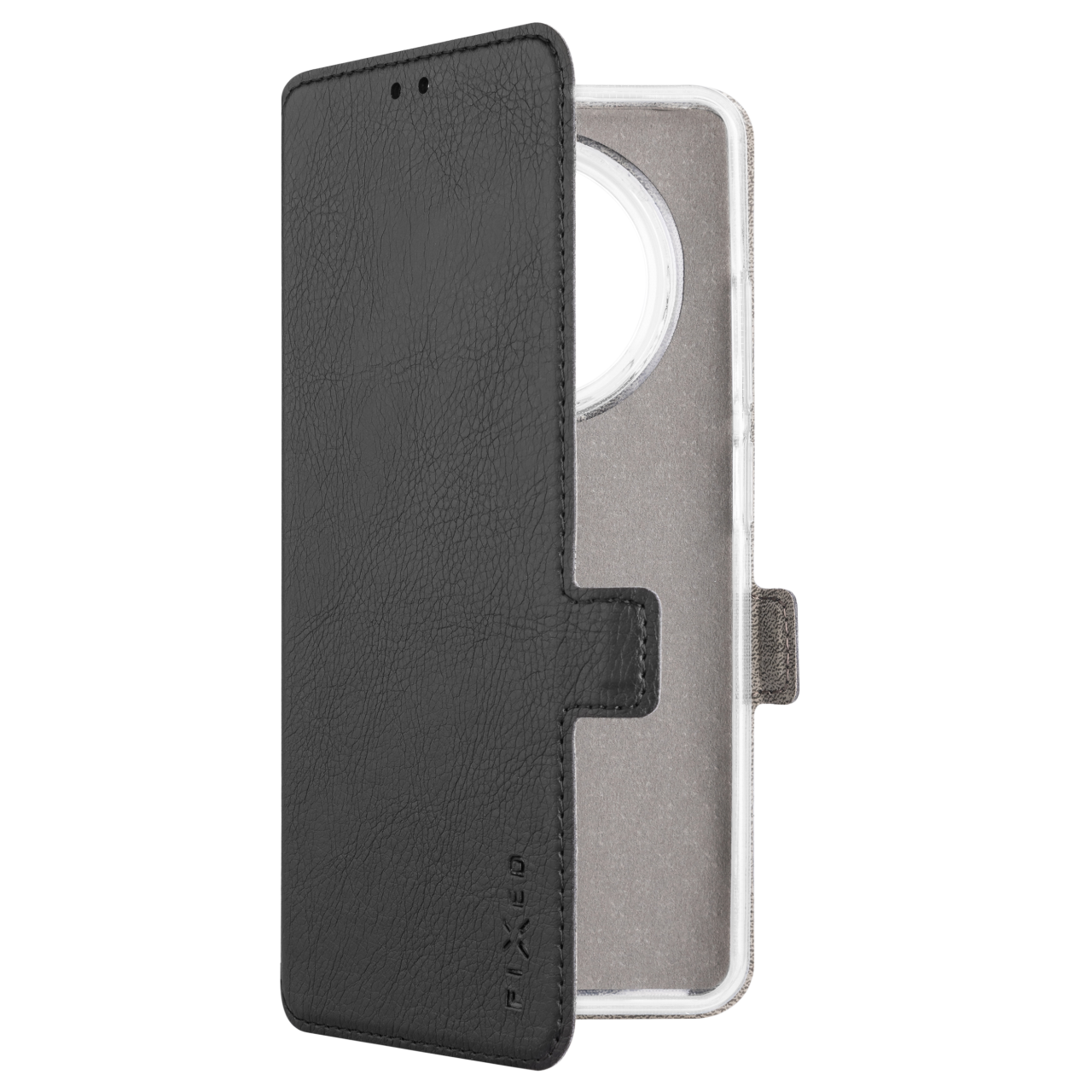 FIXED Tenké pouzdro typu kniha Topic pro ZTE Blade A73 5G, černé