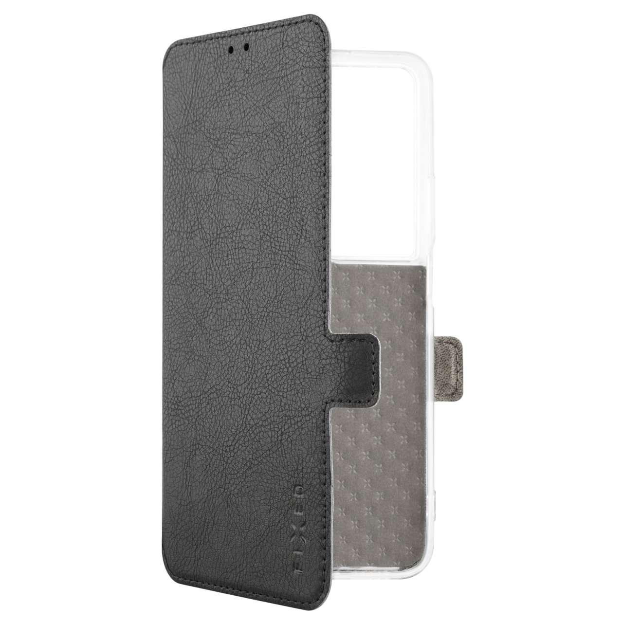 FIXED Tenké pouzdro typu kniha Topic pro Honor X7b/90 Smart, černé