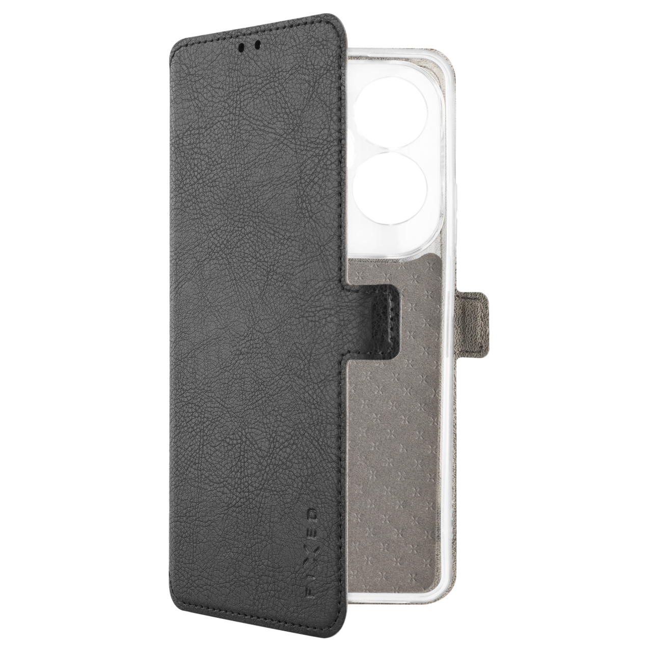 FIXED Tenké pouzdro typu kniha Topic pro Infinix Hot 40/40 Pro, černé