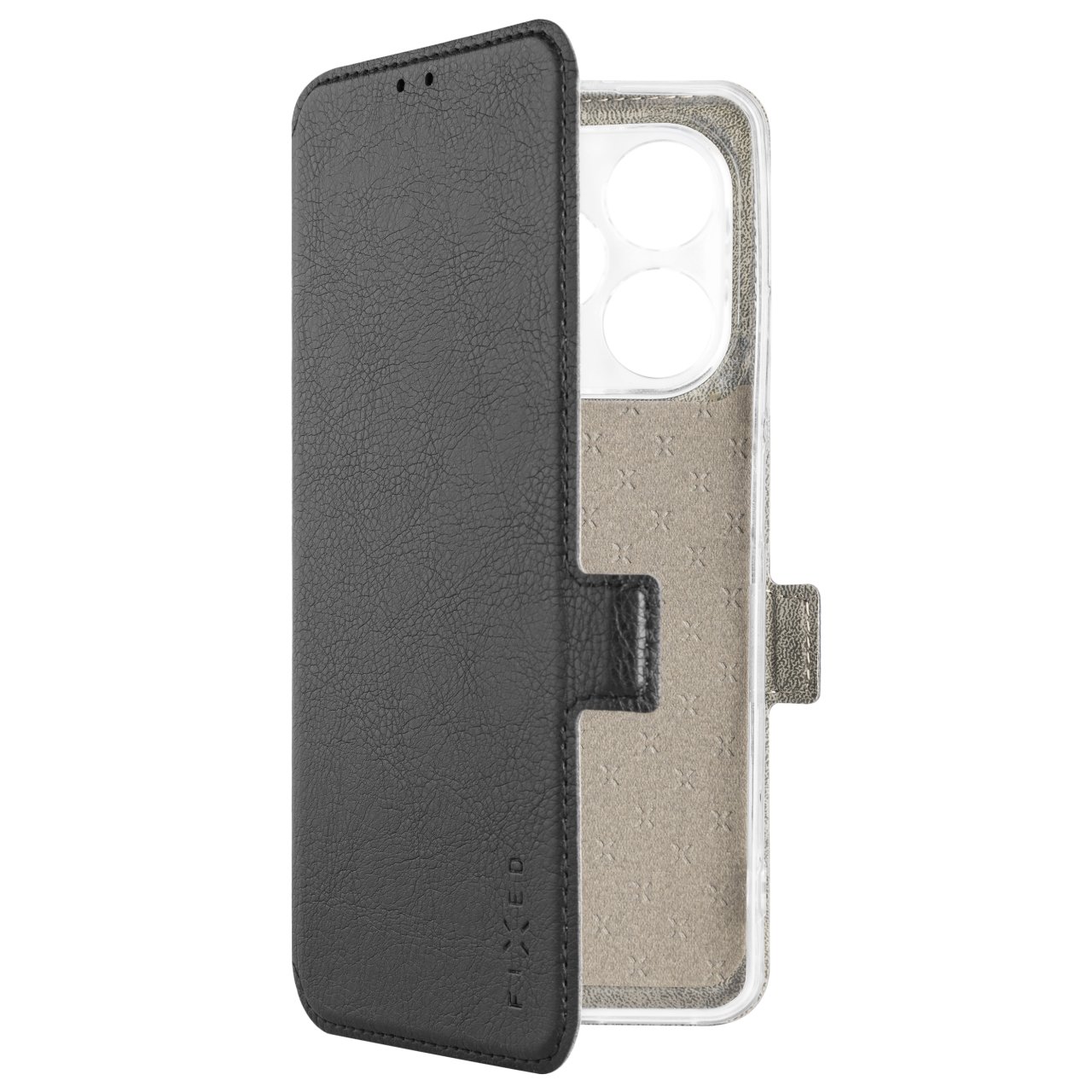 FIXED Tenké pouzdro typu kniha Topic pro Tecno Spark 20 Pro 5G, černé