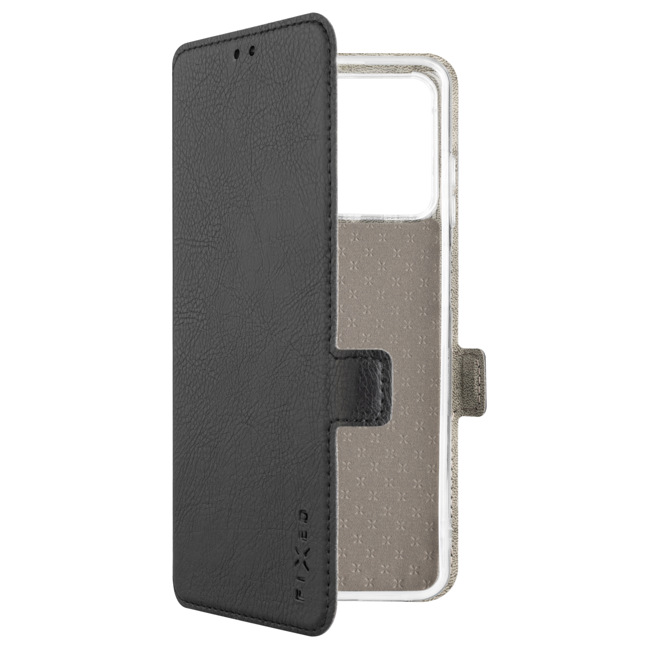 FIXED Tenké pouzdro typu kniha Topic pro HMD Pulse/Pro/Pulse+, černé