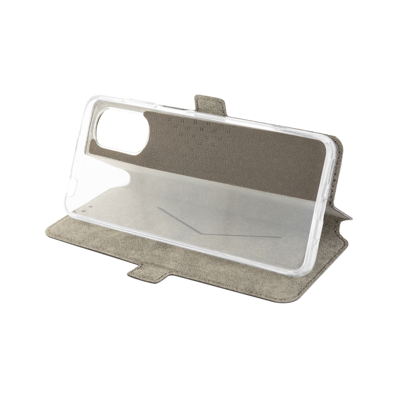FIXED Tenké pouzdro typu kniha Topic pro Motorola Moto E32s, černé