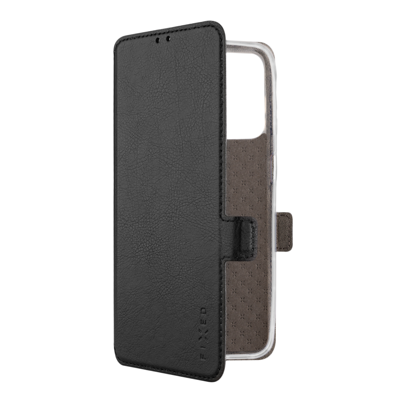 FIXED Tenké pouzdro typu kniha Topic pro Samsung Galaxy M13, černé