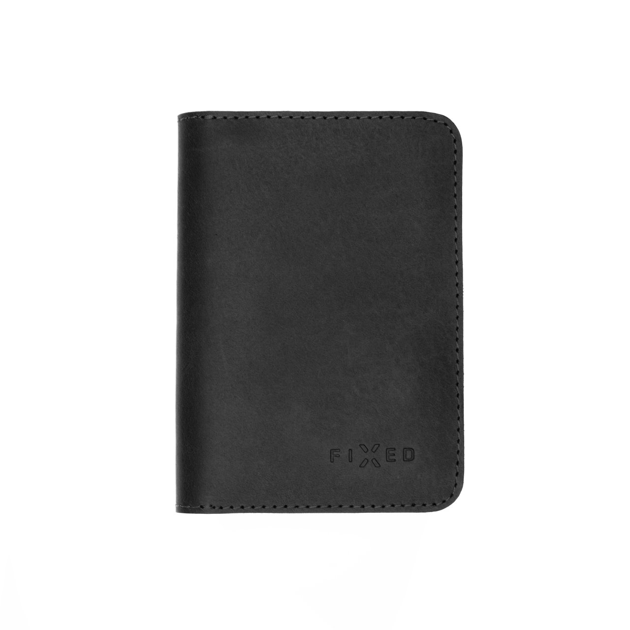 FIXED Kožená peněženka Wallet XL, černá