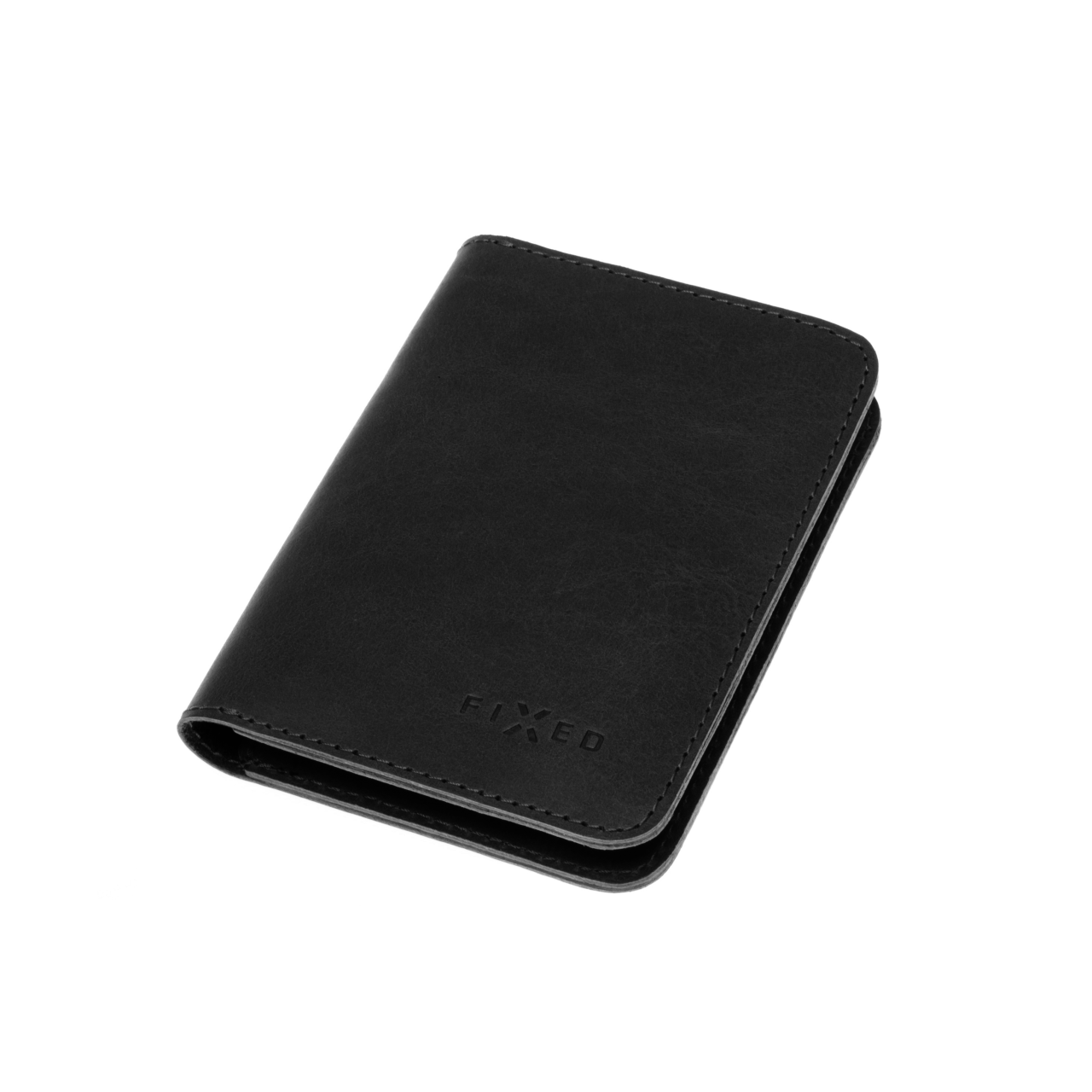 FIXED Kožená peněženka Wallet XL, černá