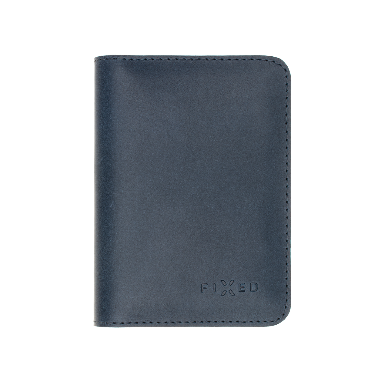 FIXED Kožená peněženka Wallet XL, modrá