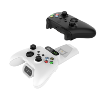 FIXED Dobíjecí stanice pro dva bezdrátové ovladače Xbox Series S, X a One, bílá