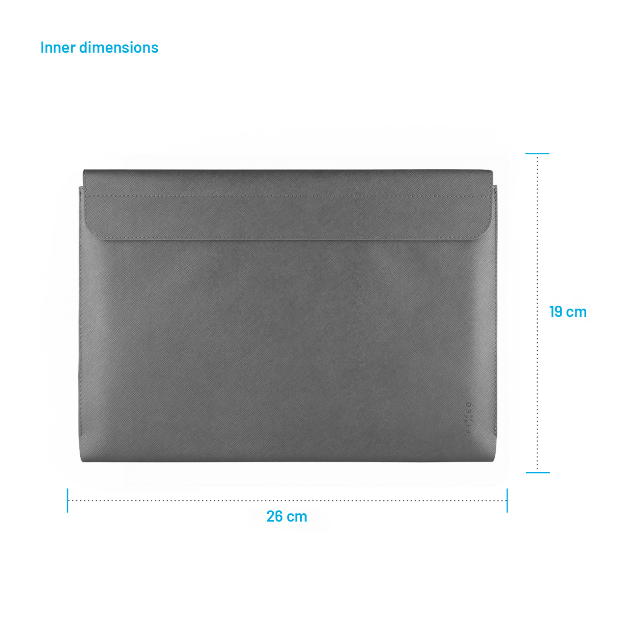 FIXED Pouzdro York pro tablety o úhlopříčce do 11", šedé