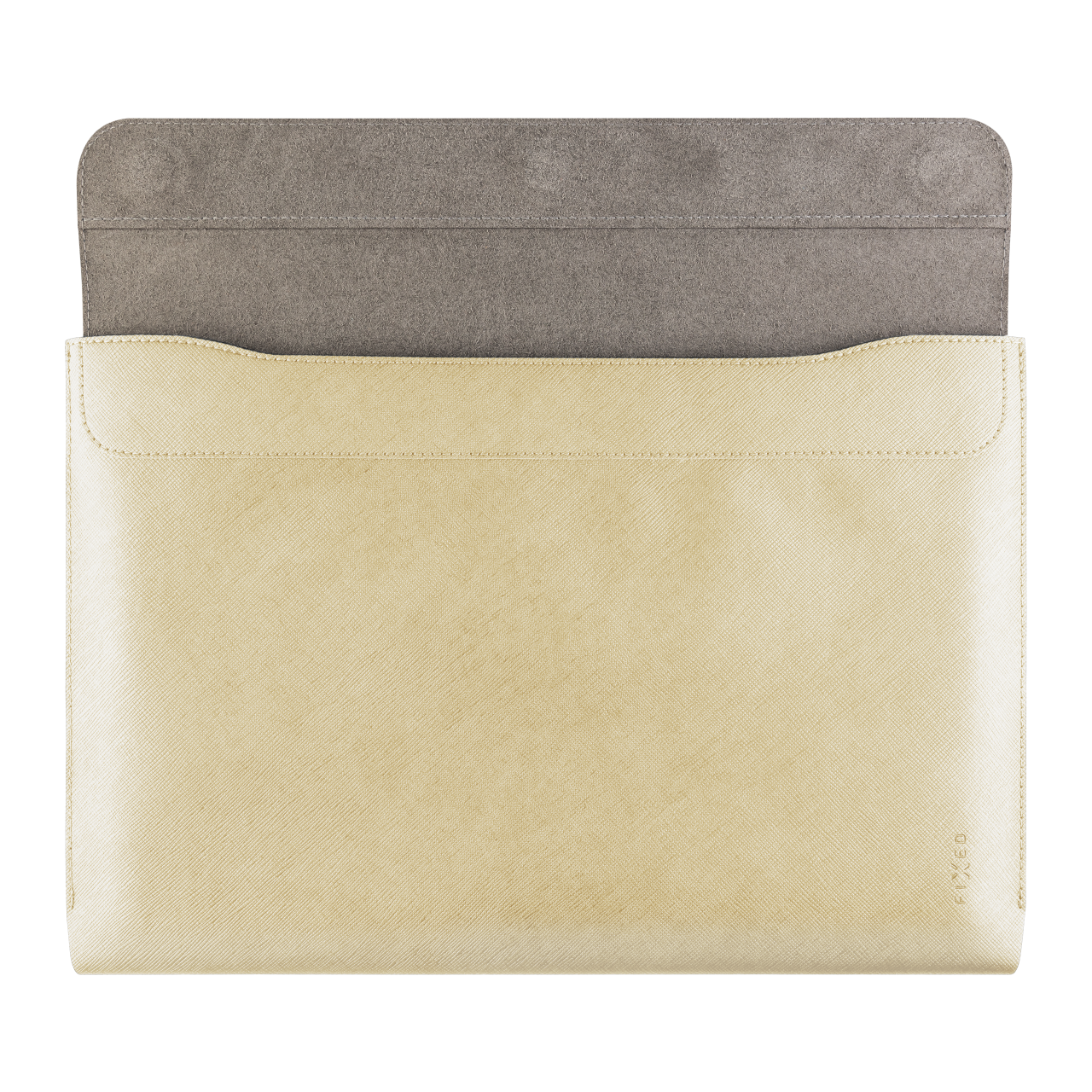 FIXED Pouzdro York pro notebooky o úhlopříčce do 13", světle žluté