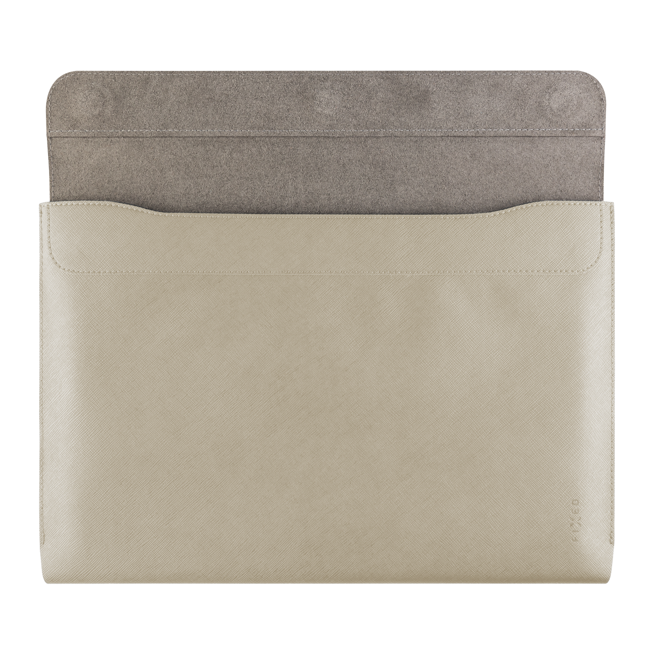 FIXED Pouzdro York pro notebooky o úhlopříčce do 15,3", krémové
