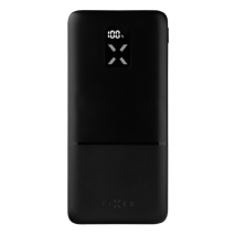 FIXED Powerbanka Zen 10 s LCD displejem a výstupem PD 20W, 10 000 mAh, černá
