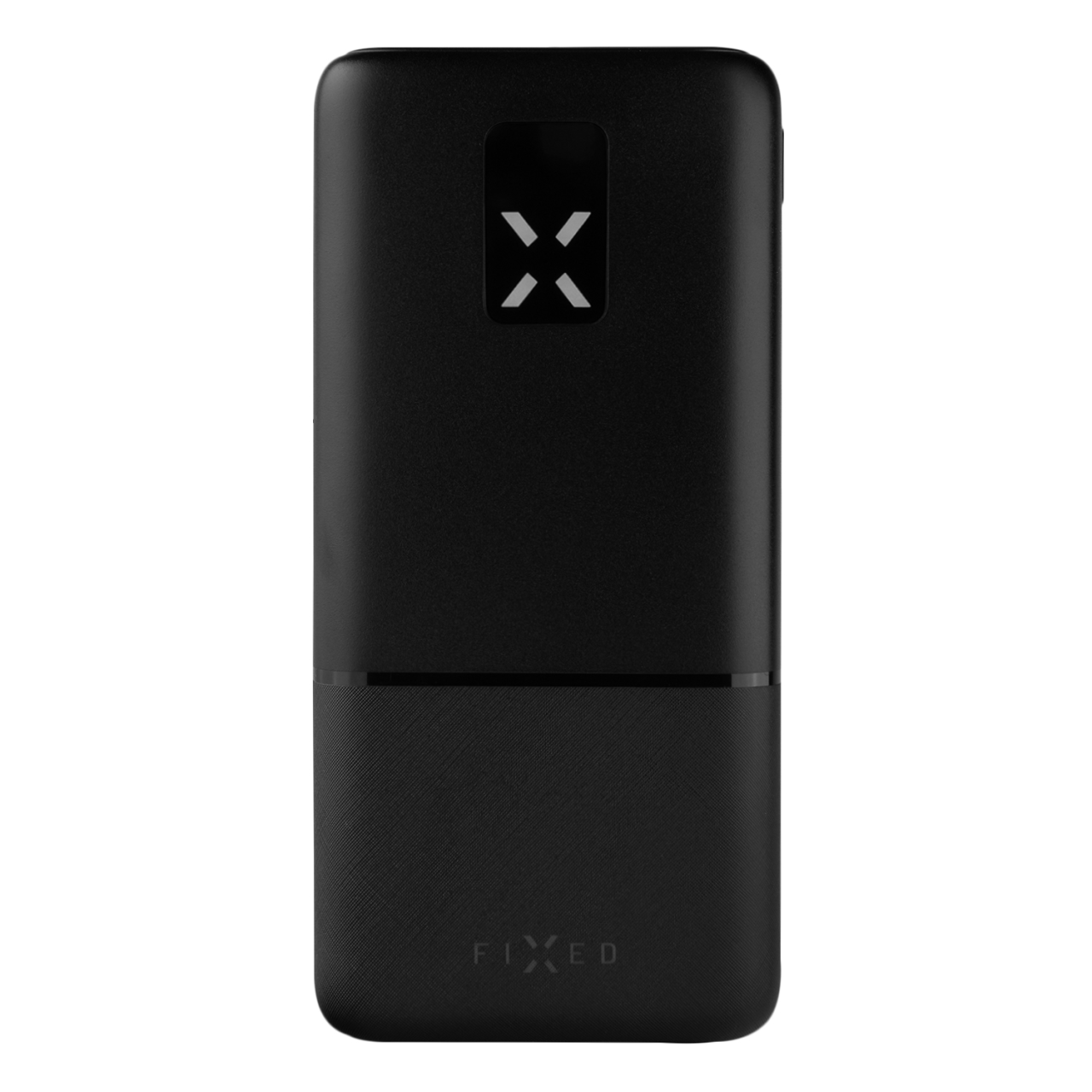 FIXED Powerbanka Zen 20 s LCD displejem a výstupem PD 20W, 20 000 mAh, černá